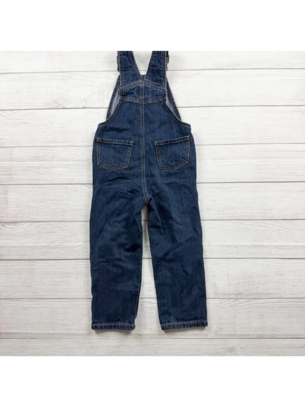 The Children's Place Denim Overalls Adjustable Straps Classic 4T